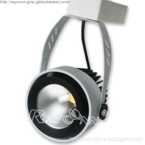 Bridgelux COB led track light 34W, 2400lm (WD)